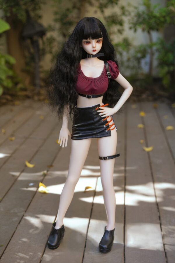 Clement  – Cute Long-Haired Full Silicone Adult Figure - Image 3