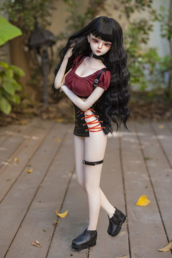 Clement  – Cute Long-Haired Full Silicone Adult Figure - Image 6