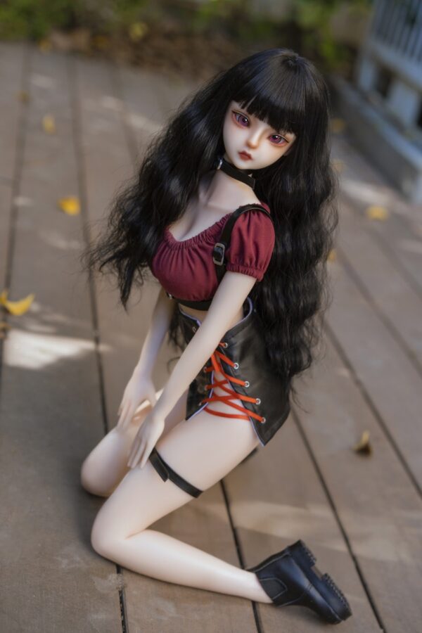 Clement  – Cute Long-Haired Full Silicone Adult Figure - Image 7