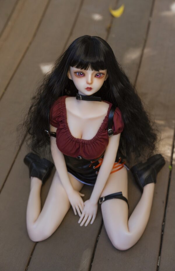 Clement  – Cute Long-Haired Full Silicone Adult Figure - Image 2