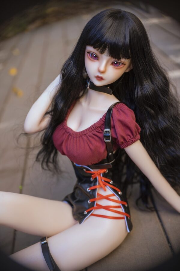 Clement  – Cute Long-Haired Full Silicone Adult Figure - Image 11