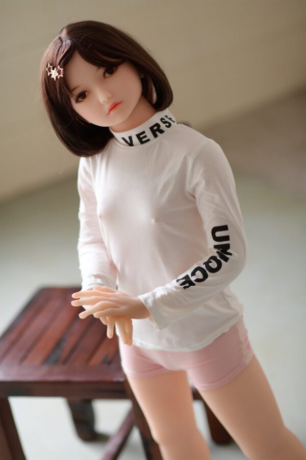 Elina- 122CM small breast Mini TPE doll - Image 8