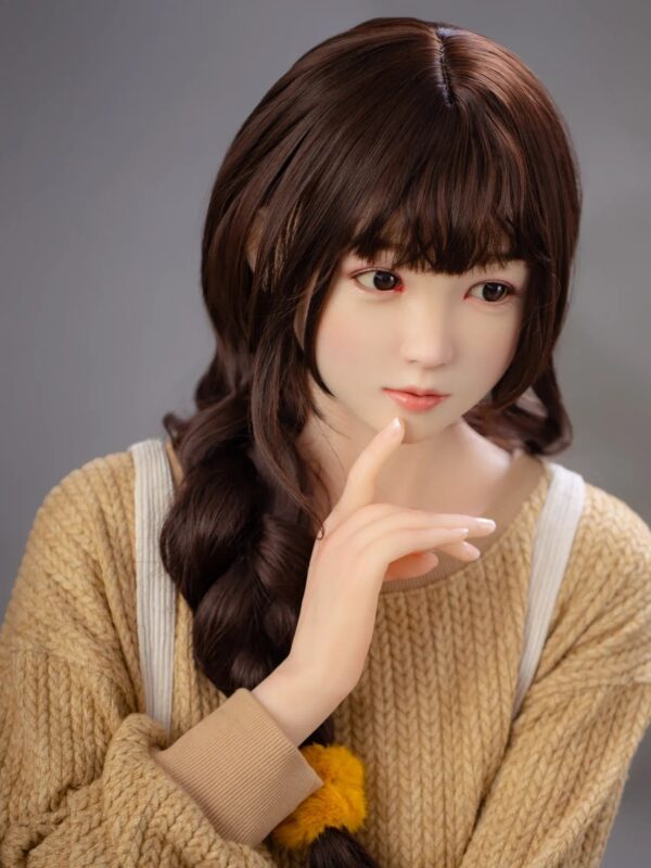 F4702-160cm(5.3ft)-34kg 2.0 B Cup Mini Asian Chinese Silicone Head Sex Doll｜Bezlya Doll - Image 6
