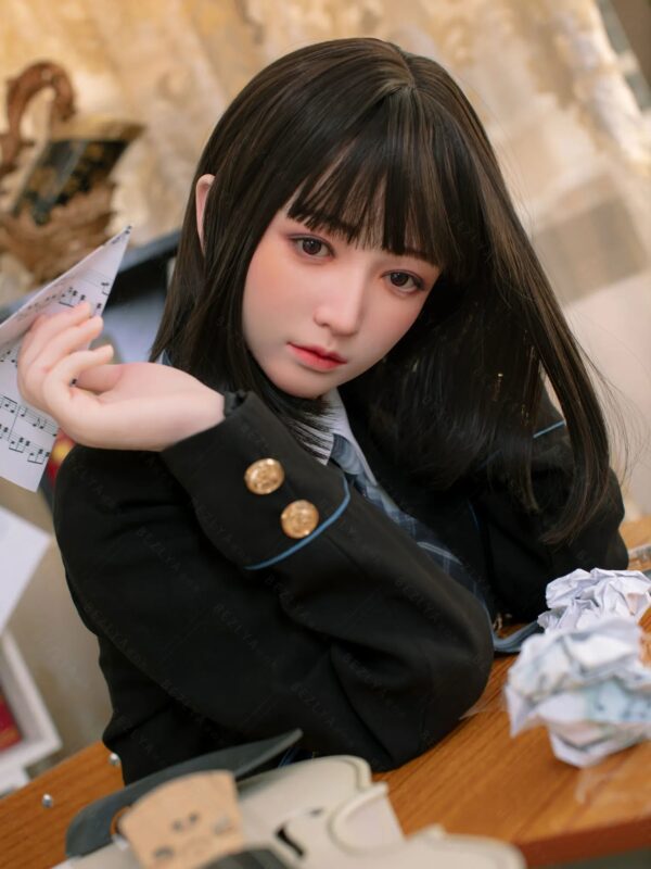 F4704-160cm(5.3ft)-34kg 2.1 B Cup Mini Asian Real Chinese Silicone Sex Doll｜Bezlya Doll - Image 16