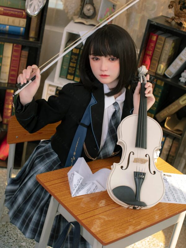 F4704-160cm(5.3ft)-34kg 2.1 B Cup Mini Asian Real Chinese Silicone Sex Doll｜Bezlya Doll - Image 13