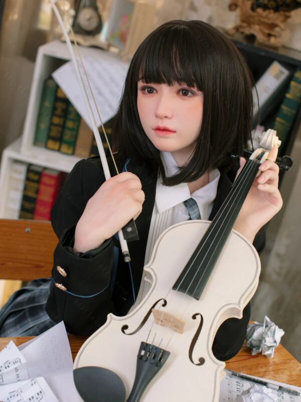 F4704-160cm(5.3ft)-34kg 2.1 B Cup Mini Asian Real Chinese Silicone Sex Doll｜Bezlya Doll - Image 14