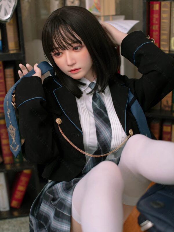 F4704-160cm(5.3ft)-34kg 2.1 B Cup Mini Asian Real Chinese Silicone Sex Doll｜Bezlya Doll - Image 12