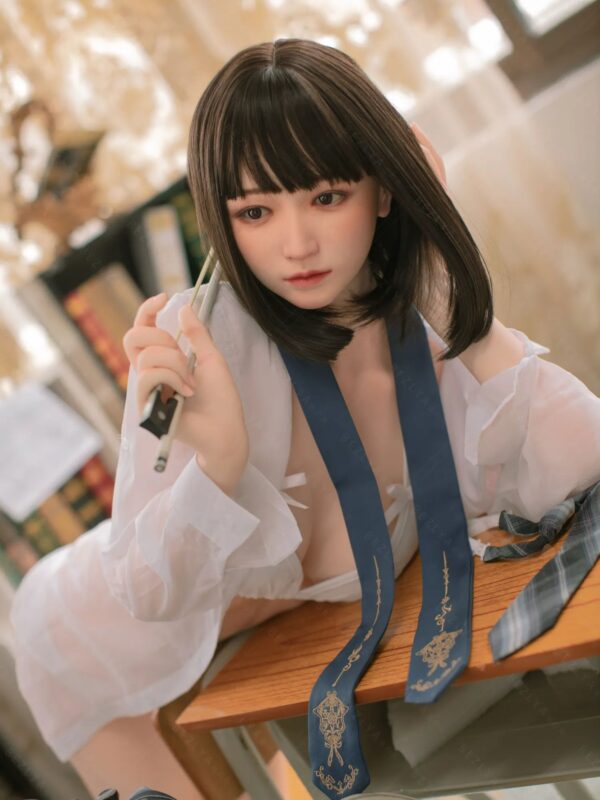 F4704-160cm(5.3ft)-34kg 2.1 B Cup Mini Asian Real Chinese Silicone Sex Doll｜Bezlya Doll - Image 9
