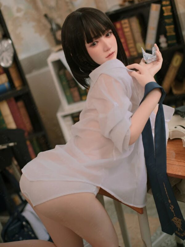 F4704-160cm(5.3ft)-34kg 2.1 B Cup Mini Asian Real Chinese Silicone Sex Doll｜Bezlya Doll - Image 8
