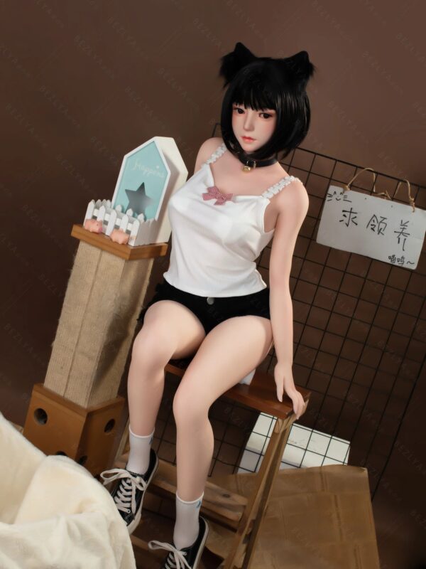 F4705-160cm(5.3ft)-34kg 2.0 B Cup Asian Robot Chinese Silicone Head Sex Doll｜Bezlya Doll - Image 12