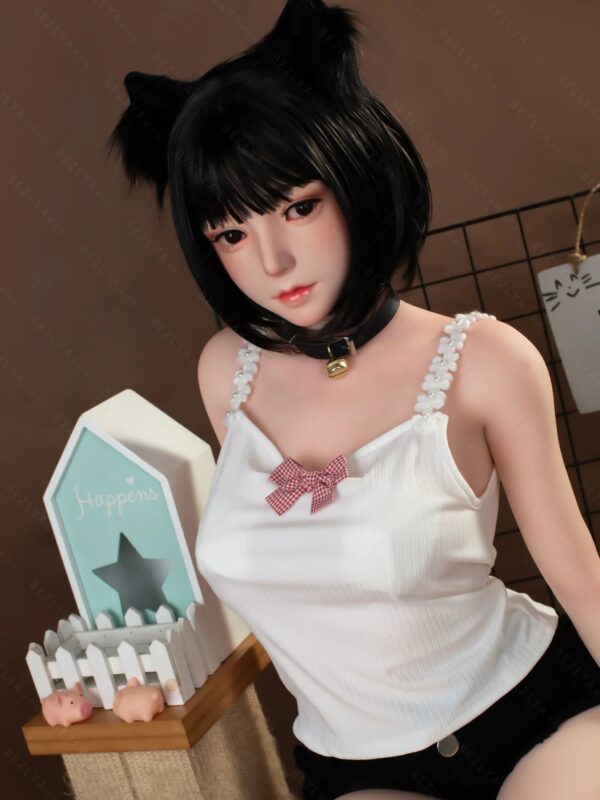 F4705-160cm(5.3ft)-34kg 2.0 B Cup Asian Robot Chinese Silicone Head Sex Doll｜Bezlya Doll - Image 13