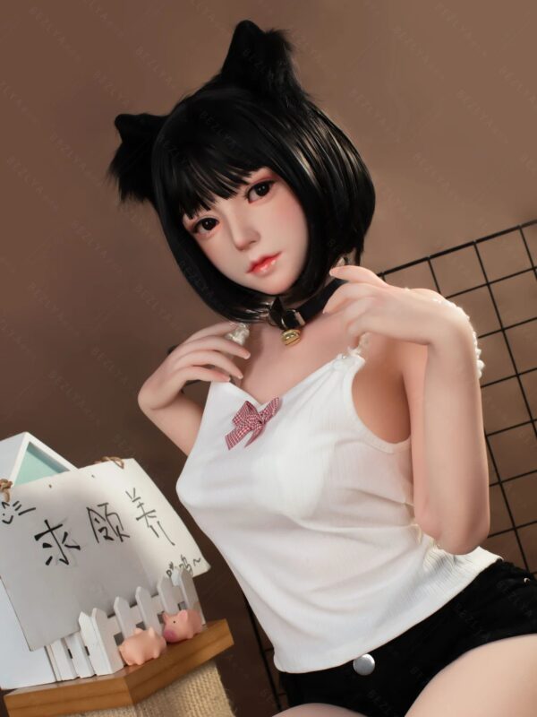 F4705-160cm(5.3ft)-34kg 2.0 B Cup Asian Robot Chinese Silicone Head Sex Doll｜Bezlya Doll - Image 9