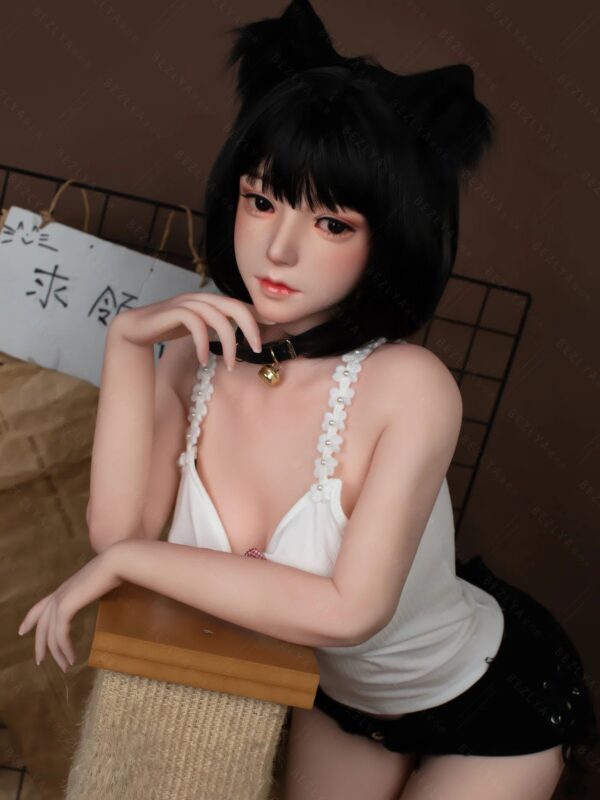 F4705-160cm(5.3ft)-34kg 2.0 B Cup Asian Robot Chinese Silicone Head Sex Doll｜Bezlya Doll - Image 3