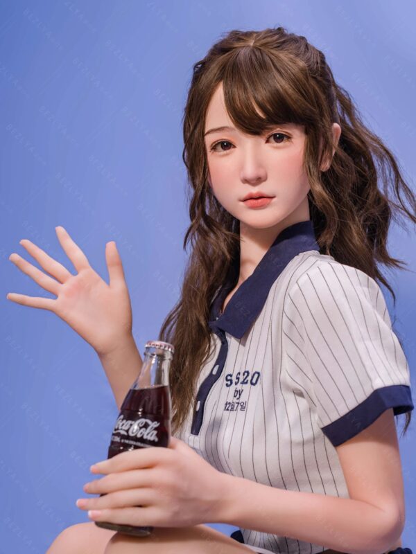 F4716-160cm(5.3ft)-34kg 2.0 B Cup Silicone Japanese School Uniform Sex Doll – Authentic Attire Love Doll｜Bezlya Doll - Image 8