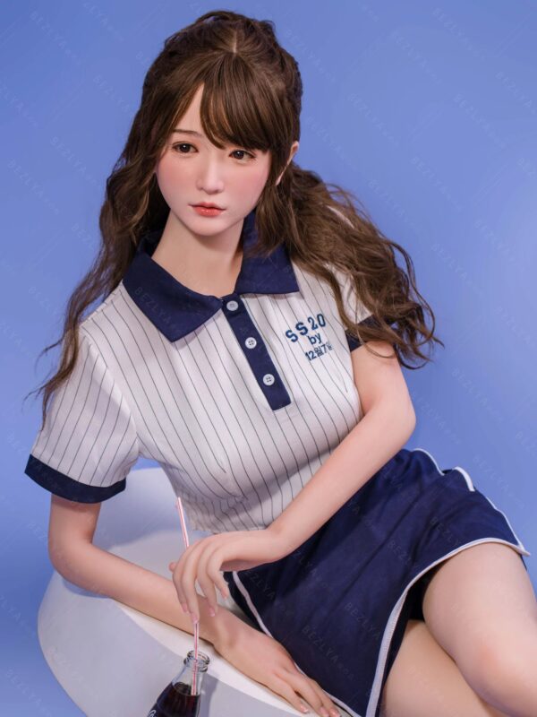 F4716-160cm(5.3ft)-34kg 2.0 B Cup Silicone Japanese School Uniform Sex Doll – Authentic Attire Love Doll｜Bezlya Doll