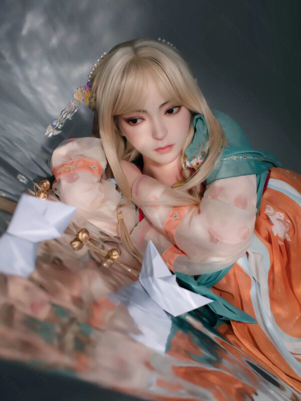 F4717-160cm(5.3ft)-34kg 2.0 B Cup Robot Silicone Head Adult Asian Alien Sex Doll｜Bezlya Doll - Image 8