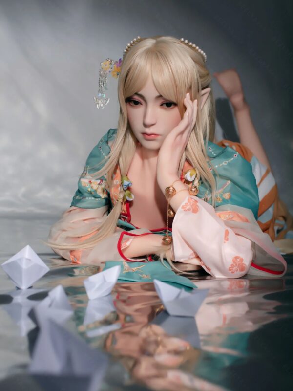 F4717-160cm(5.3ft)-34kg 2.0 B Cup Robot Silicone Head Adult Asian Alien Sex Doll｜Bezlya Doll - Image 10