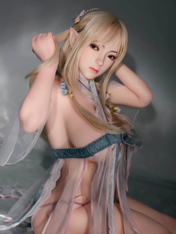 F4717-160cm(5.3ft)-34kg 2.0 B Cup Robot Silicone Head Adult Asian Alien Sex Doll｜Bezlya Doll - Image 2
