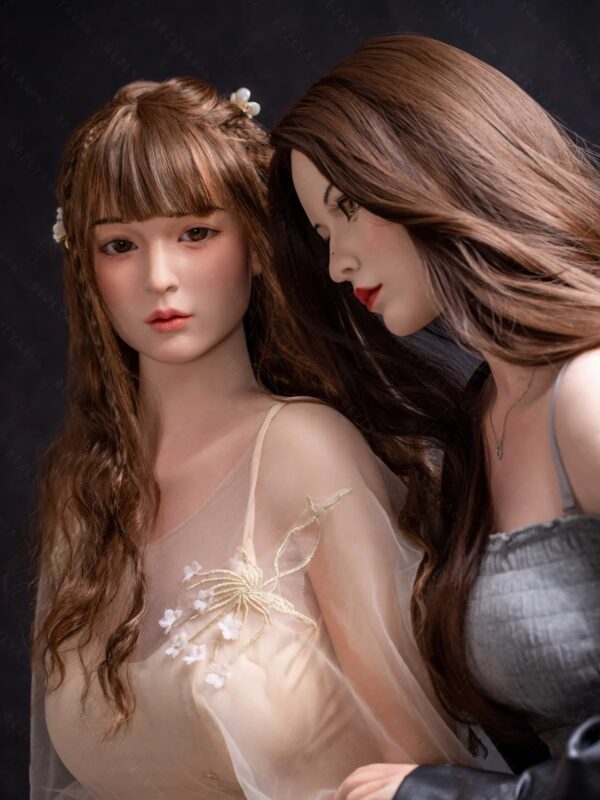 F4737-160cm(5.3ft)-34kg 2.0 B Cup Robot Silicone Head Adult Asian Chinese Sex Doll｜Bezlya Doll - Image 7