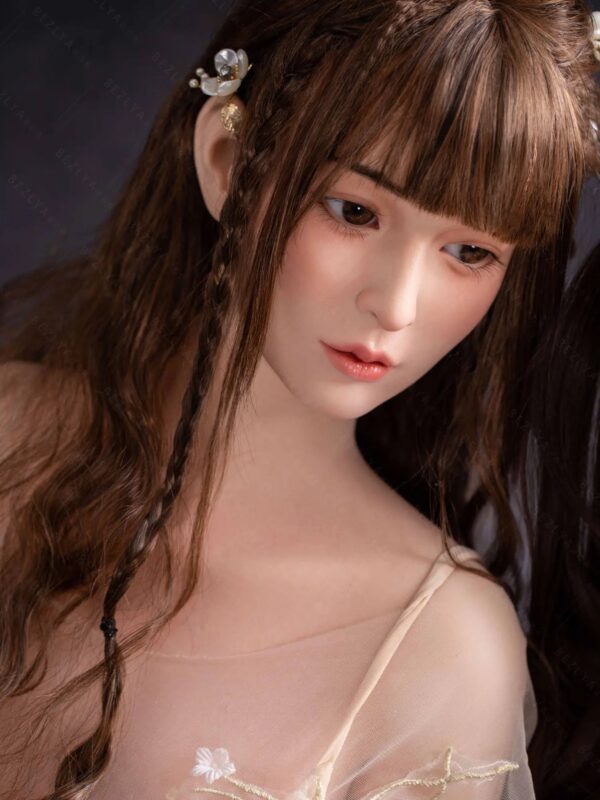 F4737-160cm(5.3ft)-34kg 2.0 B Cup Robot Silicone Head Adult Asian Chinese Sex Doll｜Bezlya Doll - Image 5