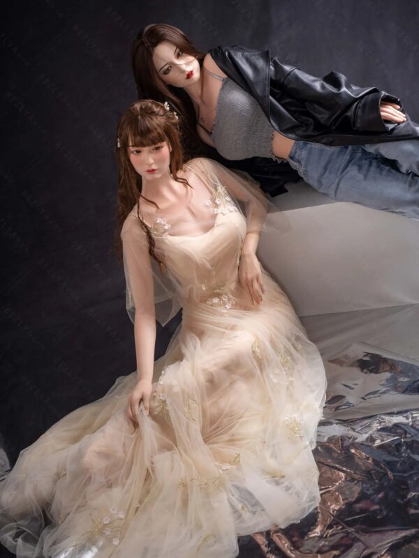 F4737-160cm(5.3ft)-34kg 2.0 B Cup Robot Silicone Head Adult Asian Chinese Sex Doll｜Bezlya Doll - Image 10