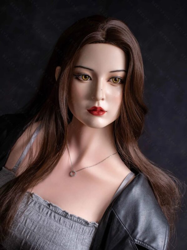 F4737-160cm(5.3ft)-34kg 2.0 B Cup Robot Silicone Head Adult Asian Chinese Sex Doll｜Bezlya Doll - Image 4