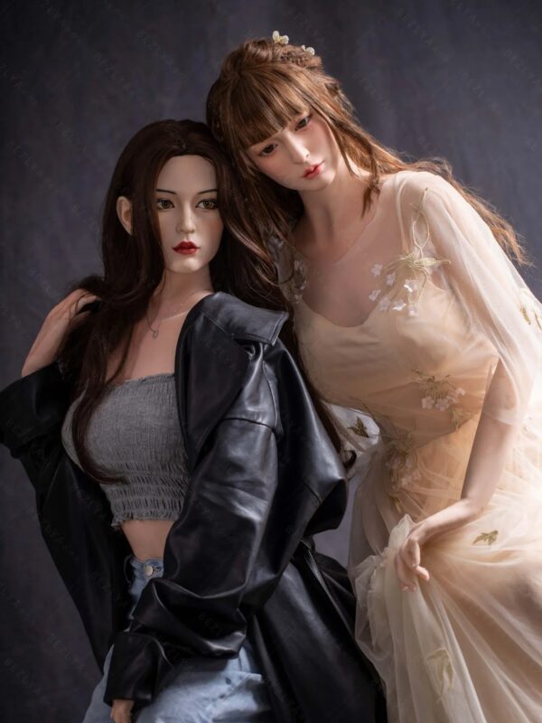 F4737-160cm(5.3ft)-34kg 2.0 B Cup Robot Silicone Head Adult Asian Chinese Sex Doll｜Bezlya Doll - Image 8