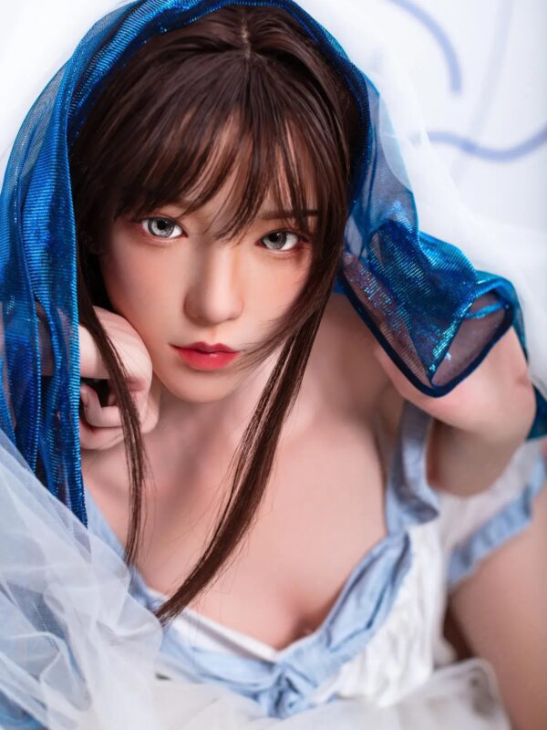 F4748-150cm(5.3ft)-34kg 2.1 A Cup Asian Real Silicone Chinese Sex Doll｜Bezlya Doll - Image 4