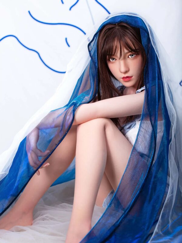 F4748-150cm(5.3ft)-34kg 2.1 A Cup Asian Real Silicone Chinese Sex Doll｜Bezlya Doll - Image 6