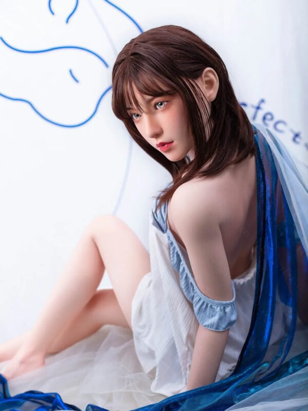 F4748-150cm(5.3ft)-34kg 2.1 A Cup Asian Real Silicone Chinese Sex Doll｜Bezlya Doll - Image 7