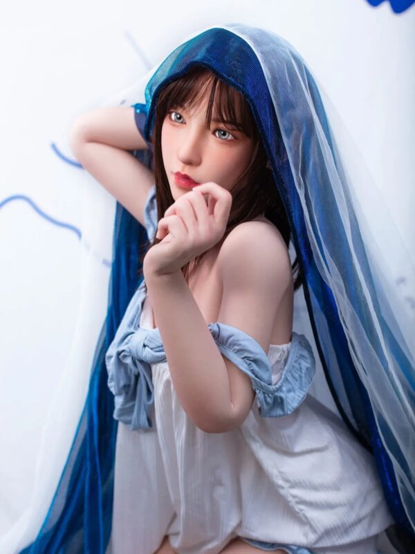 F4748-150cm(5.3ft)-34kg 2.1 A Cup Asian Real Silicone Chinese Sex Doll｜Bezlya Doll - Image 5
