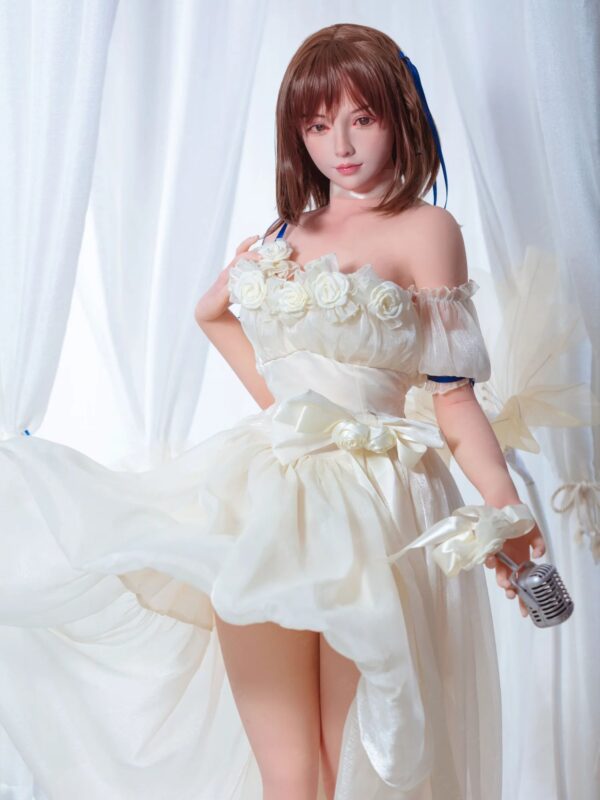 F4752-155Rcm(5.1ft)-37kg 2.0 A Cup Robot Silicone flat chest Asian Chinese Sex Doll｜Bezlya Doll - Image 6