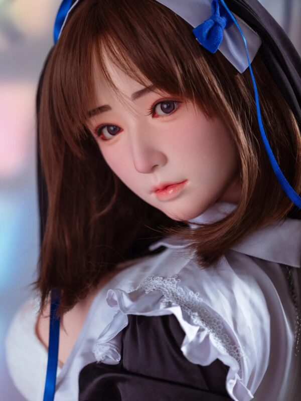 F4760-160cm(5.3ft)-34kg 2.1 B Cup Silicone Nun-Style Japanese Sex Doll｜Bezlya Doll - Image 9