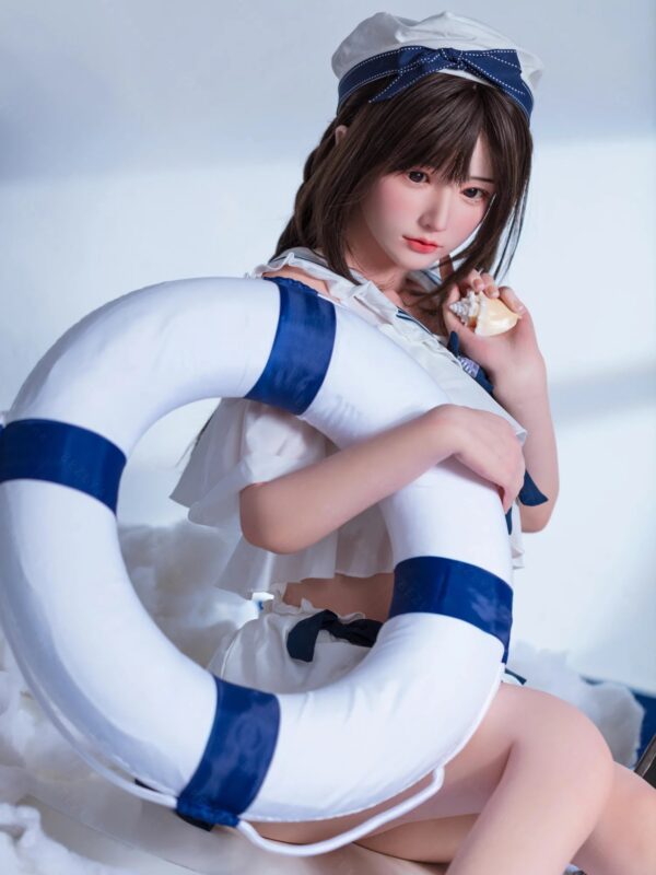 F4767-160cm(5.3ft)-34kg 2.1 B Cup Silicone Small-Breasted Japanese Sex Doll｜Bezlya Doll - Image 7