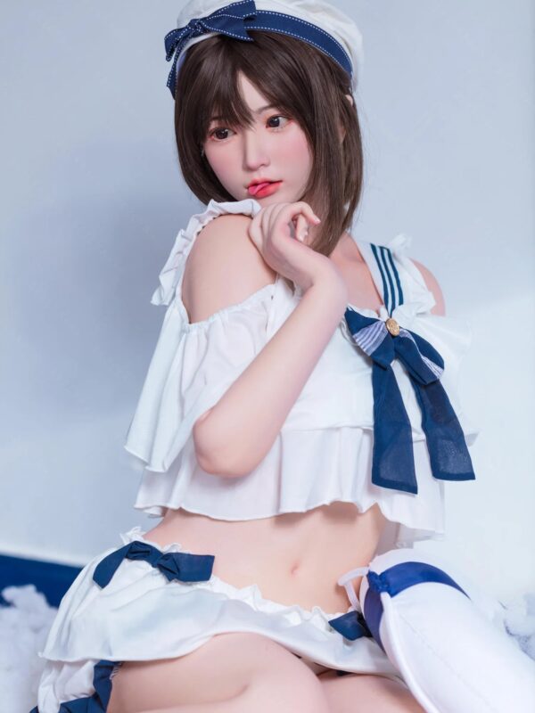 F4767-160cm(5.3ft)-34kg 2.1 B Cup Silicone Small-Breasted Japanese Sex Doll｜Bezlya Doll - Image 11