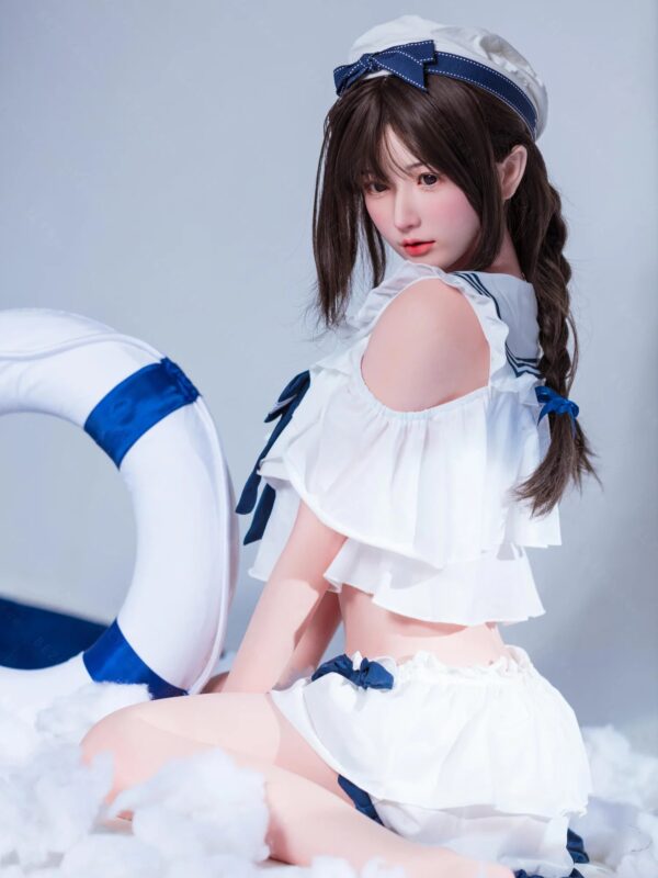 F4767-160cm(5.3ft)-34kg 2.1 B Cup Silicone Small-Breasted Japanese Sex Doll｜Bezlya Doll - Image 13