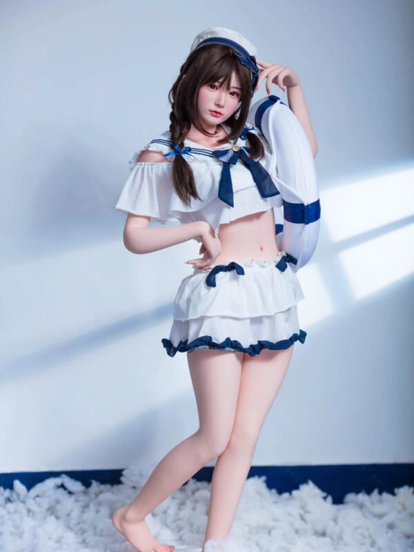 F4767-160cm(5.3ft)-34kg 2.1 B Cup Silicone Small-Breasted Japanese Sex Doll｜Bezlya Doll - Image 14