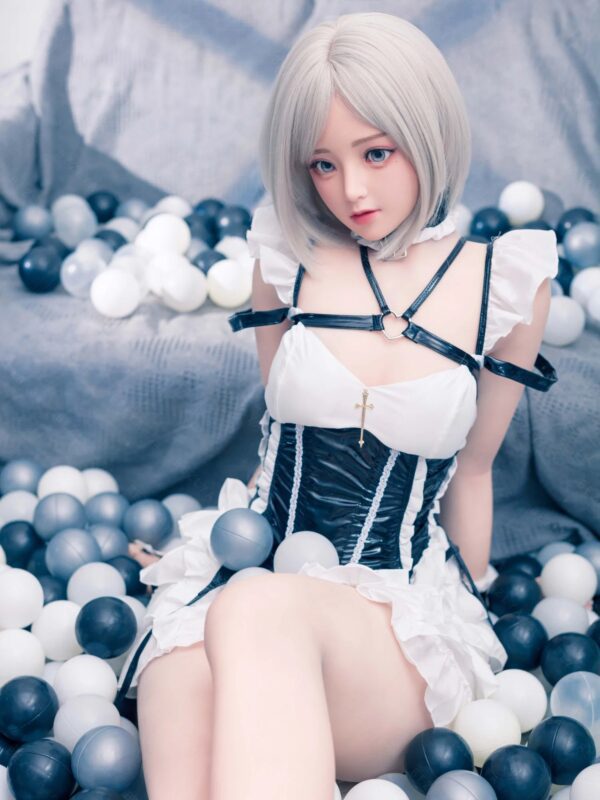 F4768-155Rcm(5.1ft)-37kg 2.0 A Cup Robot Silicone Head Adult Asian Chinese Sex Doll｜Bezlya Doll - Image 10