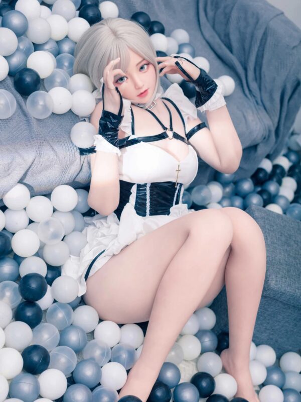 F4768-155Rcm(5.1ft)-37kg 2.0 A Cup Robot Silicone Head Adult Asian Chinese Sex Doll｜Bezlya Doll - Image 2