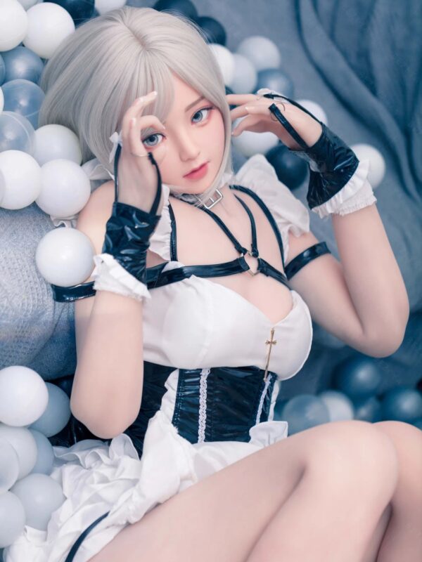 F4768-155Rcm(5.1ft)-37kg 2.0 A Cup Robot Silicone Head Adult Asian Chinese Sex Doll｜Bezlya Doll - Image 4