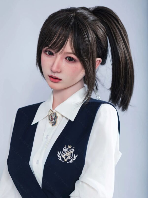 F4781-162cm(5.4ft)-39.5kg 2.2u B Cup Asian Real Silicone College Style Japanese Sex Doll｜Bezlya Doll - Image 9