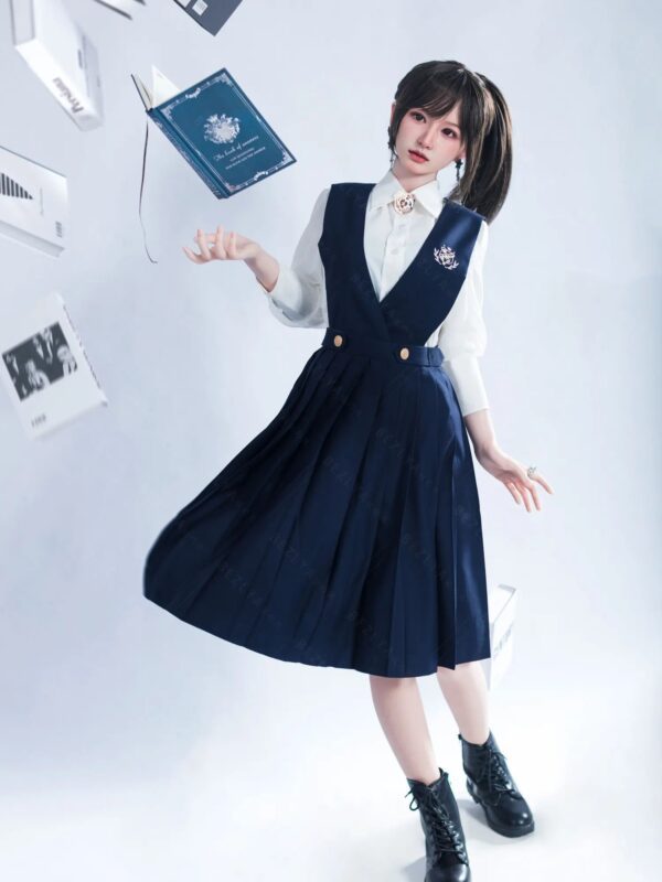 F4781-162cm(5.4ft)-39.5kg 2.2u B Cup Asian Real Silicone College Style Japanese Sex Doll｜Bezlya Doll - Image 8