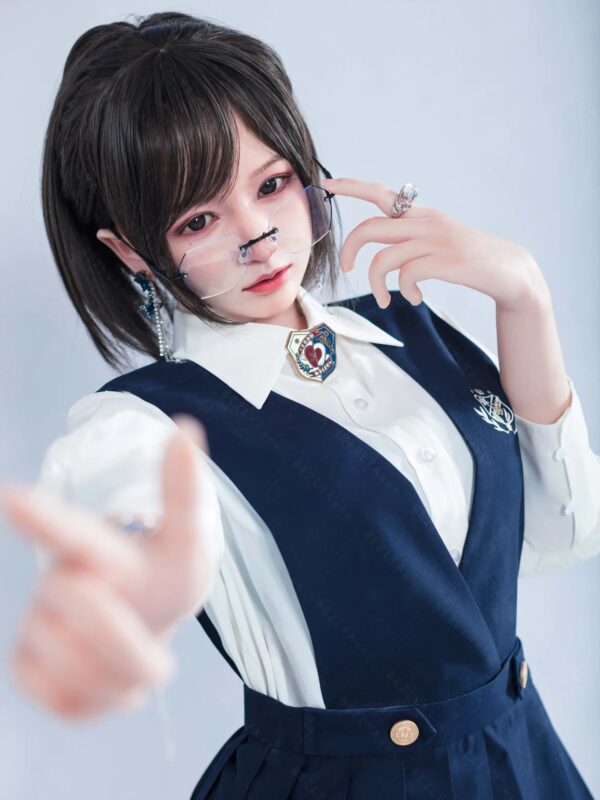 F4781-162cm(5.4ft)-39.5kg 2.2u B Cup Asian Real Silicone College Style Japanese Sex Doll｜Bezlya Doll