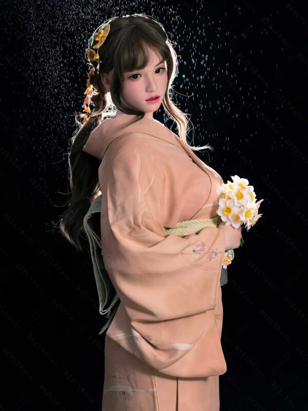 F4780-162cm(5.4ft)-39.5kg 2.2u B Cup Asian Real Silicone Japanese Sex Doll｜Bezlya Doll - Image 9