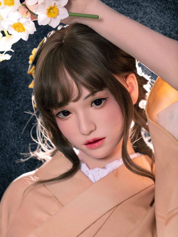 F4780-162cm(5.4ft)-39.5kg 2.2u B Cup Asian Real Silicone Japanese Sex Doll｜Bezlya Doll - Image 6