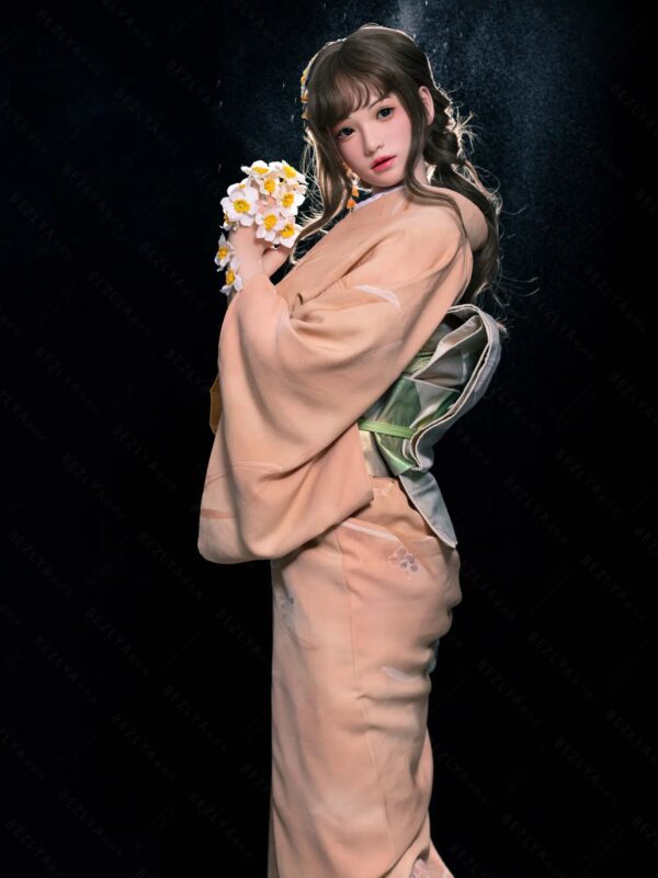 F4780-162cm(5.4ft)-39.5kg 2.2u B Cup Asian Real Silicone Japanese Sex Doll｜Bezlya Doll - Image 8