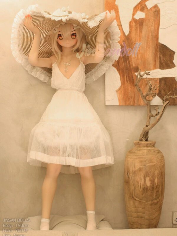 F4246- 150cm(4.9ft)-25kg  A Cup Flat Chest Anime TPE Hentai Sex Doll丨WM Doll - Image 10