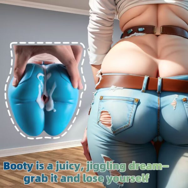 P73-6.39lb Cowgirl Busty Big Ass Silicone Fake Pussy Cheap BBW Sex Doll Boobs| MRL - Image 4