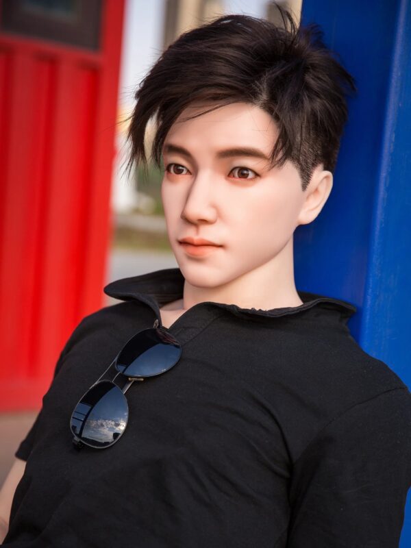 F4615-177cm/5ft10-55kg Femboy Full Size Sex With Silicone Male Sex Doll | Qita doll - Image 9