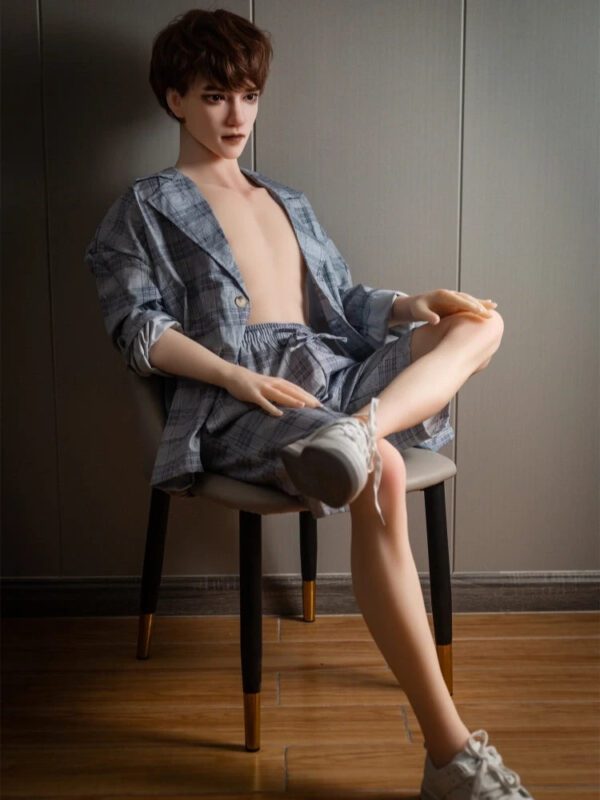 F111- 165cm-37kg Freddy K-Pop Style Man Femboy Toy Masturbator Realistic Life-Size Androgynous Sex Doll | Qita Doll - Image 7